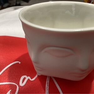 Vintage Jonathan Adler MUSE votive 2.5H pre-owned.